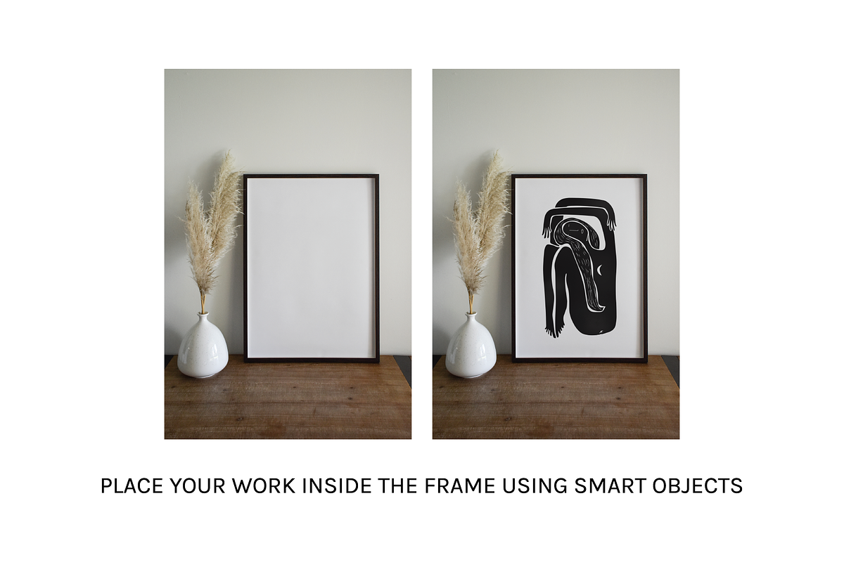 Frame Mockup Bundle - Pampas, a Household Mockup by Saguaro Digital (Photo 4 of 6)