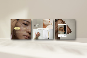 CANVA / Skin Care Social Media Pack