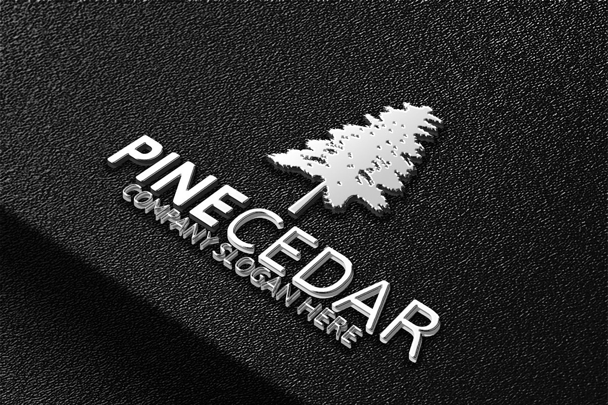 Pine Cedar Tree Logo 10 % discount, a Branding & Logo Template by Josuf Media (Photo 4 of 6)