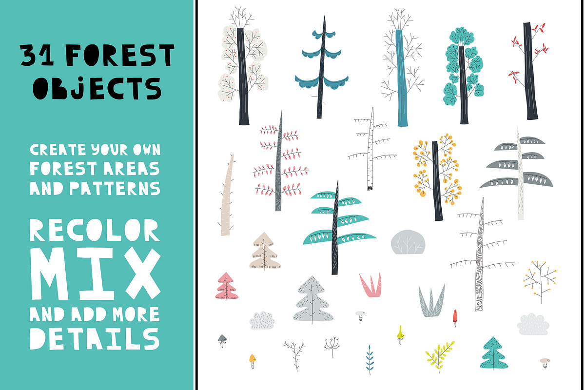 BUNDLE! 3 products, 50% discount, an Object Graphic by Daria Miazhevich (Photo 4 of 7)