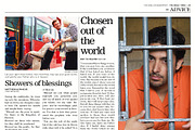 12 Page Newspaper Template InDesign, a Flyer Template by Newspaper Templates (Thumbnail 10 of 14)