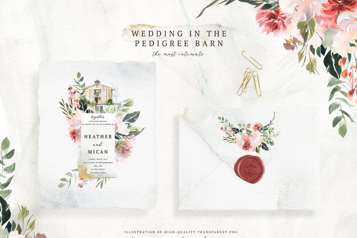Watercolor Wedding Map Creator, a Decorative Illustration by Spasibenko Art