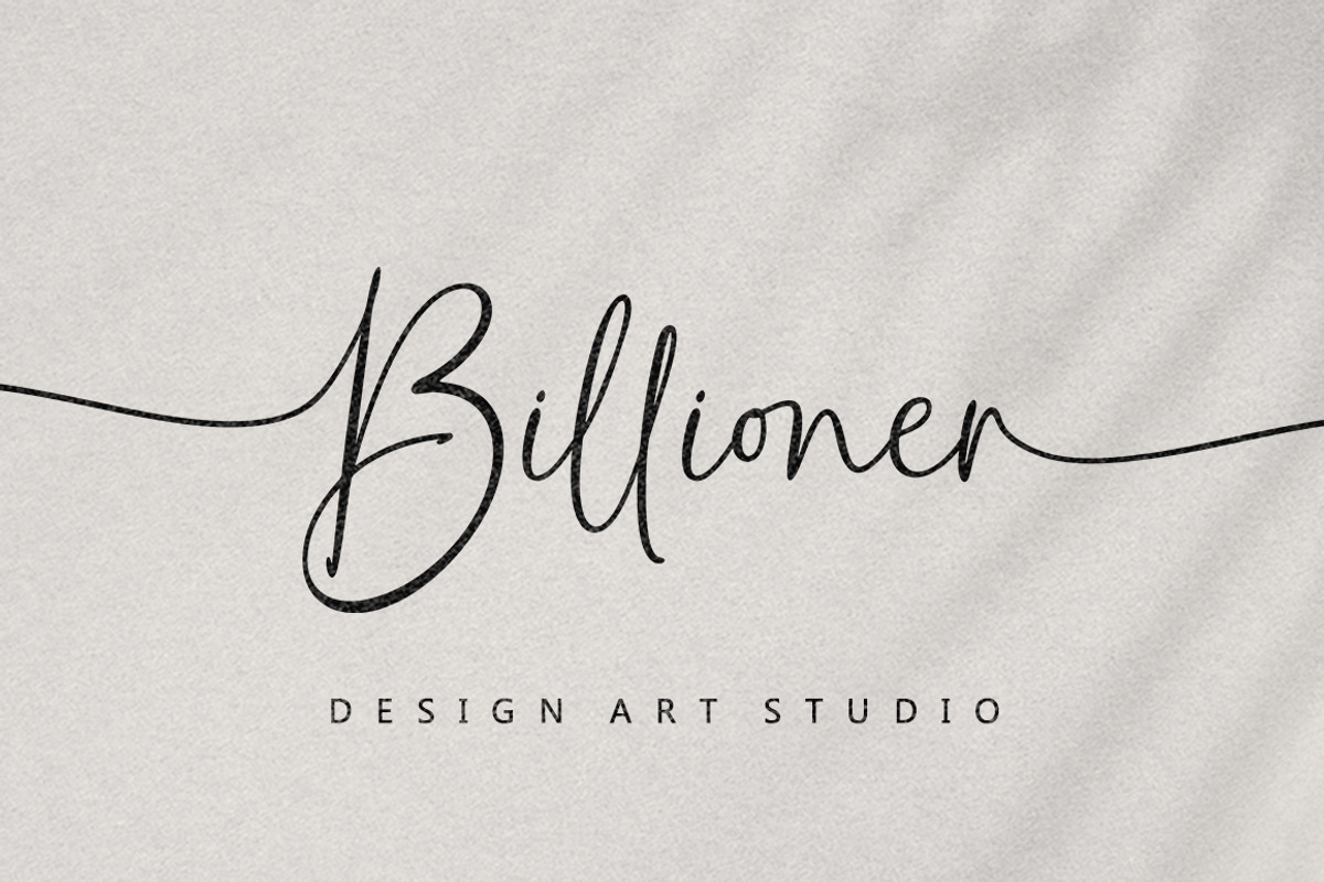 Shelling Script, a Script Font by Rastype (Photo 2 of 9)