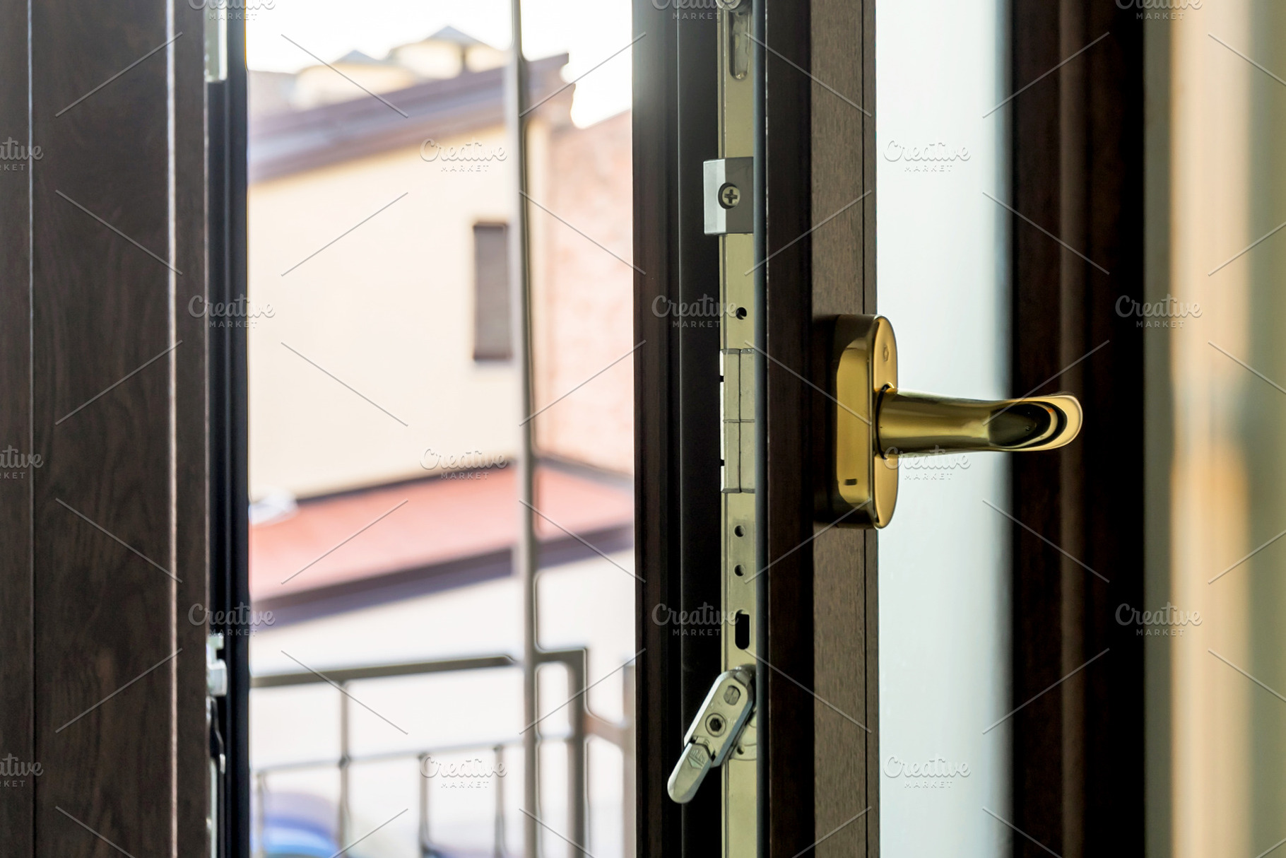 Wooden window open detail, an Architecture Photo by KYNA STUDIO