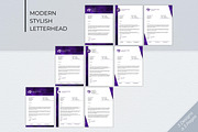 Letterhead Template Bundle - MS Word, a Stationery Template by B2 Studio (Thumbnail 10 of 10)