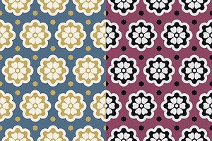 Bundle 12 Groovy Boho Floral, a Pattern Graphic by PPEthnicDecorPattern