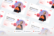 Elyana - Job Finder Hero Header, an UI Kit Template by SquidPixey (Thumbnail 2 of 3)