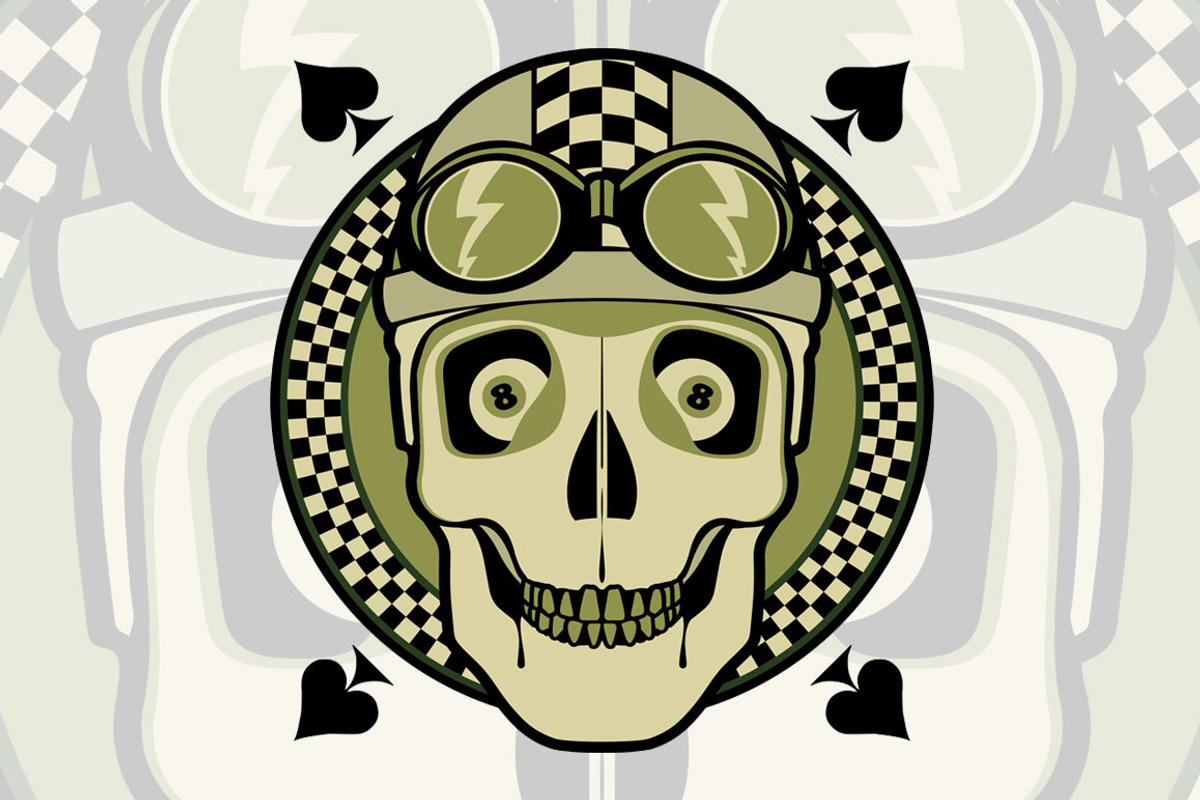 Café Rat Racer, an Object Illustration by Kustomtype
