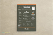 Resume & Cover Letter Template Set, a Resume Template by ZippyPixels (Thumbnail 3 of 6)