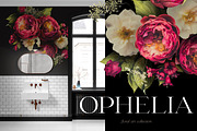 Ophelia Dark Moody Florals, an Object Graphic by Eclectic Anthology (Thumbnail 3 of 14)