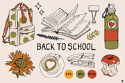 Back to school, an Object Illustration by Olillia (Thumbnail 1 of 5)