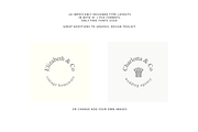 24 elegant feminine logos vol. 2.0, a Branding & Logo Template by pawellpi (Thumbnail 5 of 29)