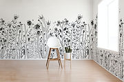 Backyard Garden Folk Art, a Pattern Graphic by Arie Clares (Thumbnail 4 of 13)