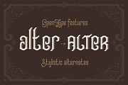 Tobacco Box Font, Mockups, Template!, a Blackletter Font by Gleb Guralnyk (Thumbnail 4 of 5)