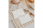 Minimalist Autumn Card Mockup, a Product Mockup by TatiMockup (Thumbnail 1 of 3)