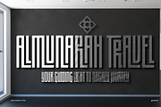 UT Arabikufi - A Latin Kufi Font, a Sans Serif Font by Universitype (Thumbnail 8 of 11)