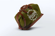 Travel Bag Mock-Up, a Packaging Mockup by DesignRushMarket (Thumbnail 7 of 7)