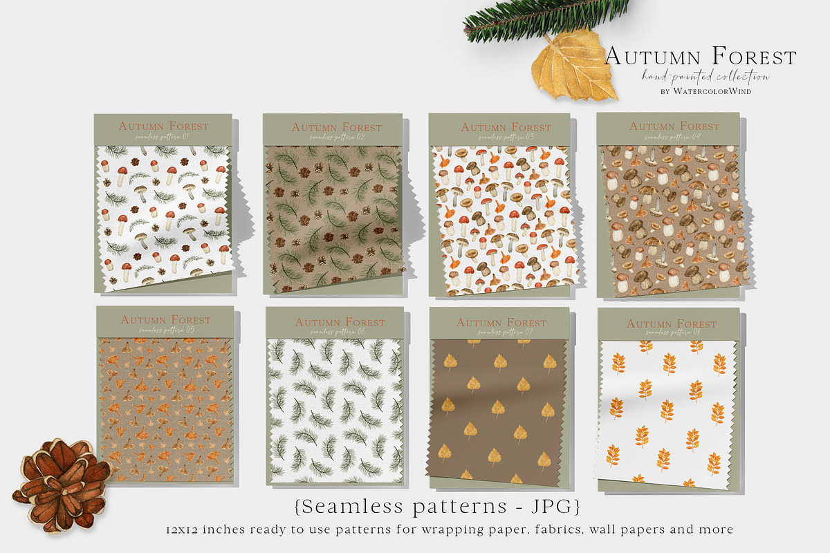 Ultimate Autumn Bundle Clipart, an Illustration by WatercolorWind (Photo 6 of 45)