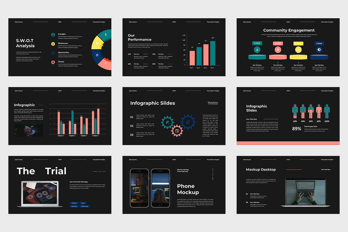Radu : Cyber Security Powerpoint, a Presentation Template by Punkl Camp (Photo 8 of 9)