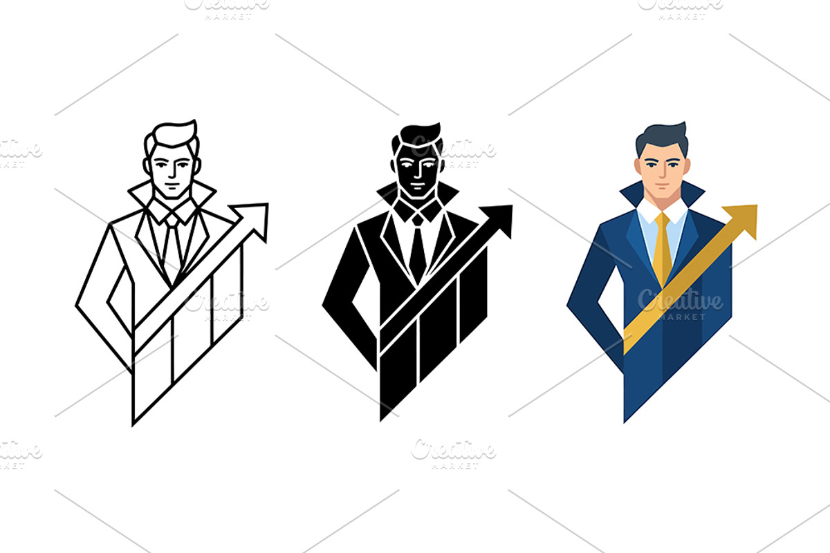 Business Growth Vector Icon Graphic, a Solid Icon by Artonix (Photo 2 of 2)