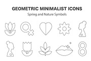 Mosaic Feminine Design Set, a Decorative Illustration by Lettering_Logo (Thumbnail 8 of 8)