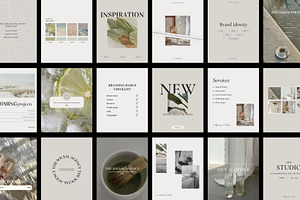 Instagram Agency Templates / Canva