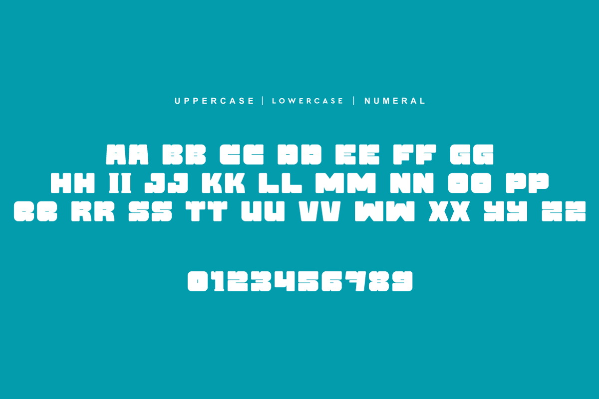 Grones Bold - Sans Serif Font, a Sans Serif Font by QR Design Studio (Photo 6 of 11)