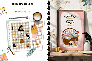 Magical Autumn Clipart Collection