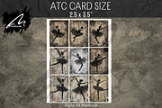 Shabby Chic Gothic Ballerina Figures, a Person Illustration by Digital Art Mahdiseño (Thumbnail 9 of 9)
