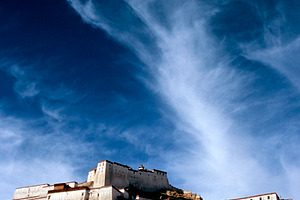 Tibetan Temple On Mountain Top, a Nature Photo by THP Creative