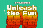 Joyful Chase - Playful Display Font, a Sans Serif Font by Littlehand (Thumbnail 3 of 8)