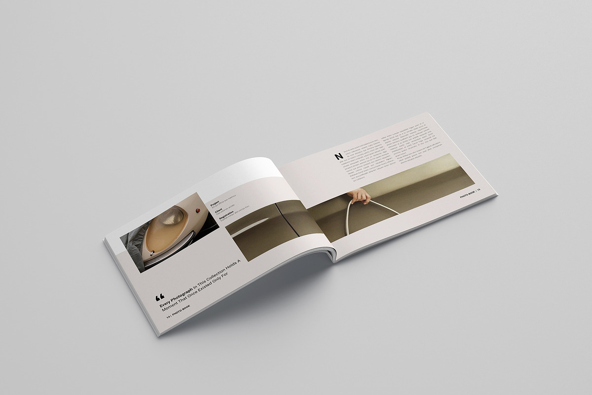 Fashion Photobook & Portfolio, a Magazine Template by Spark_Creative (Photo 8 of 13)