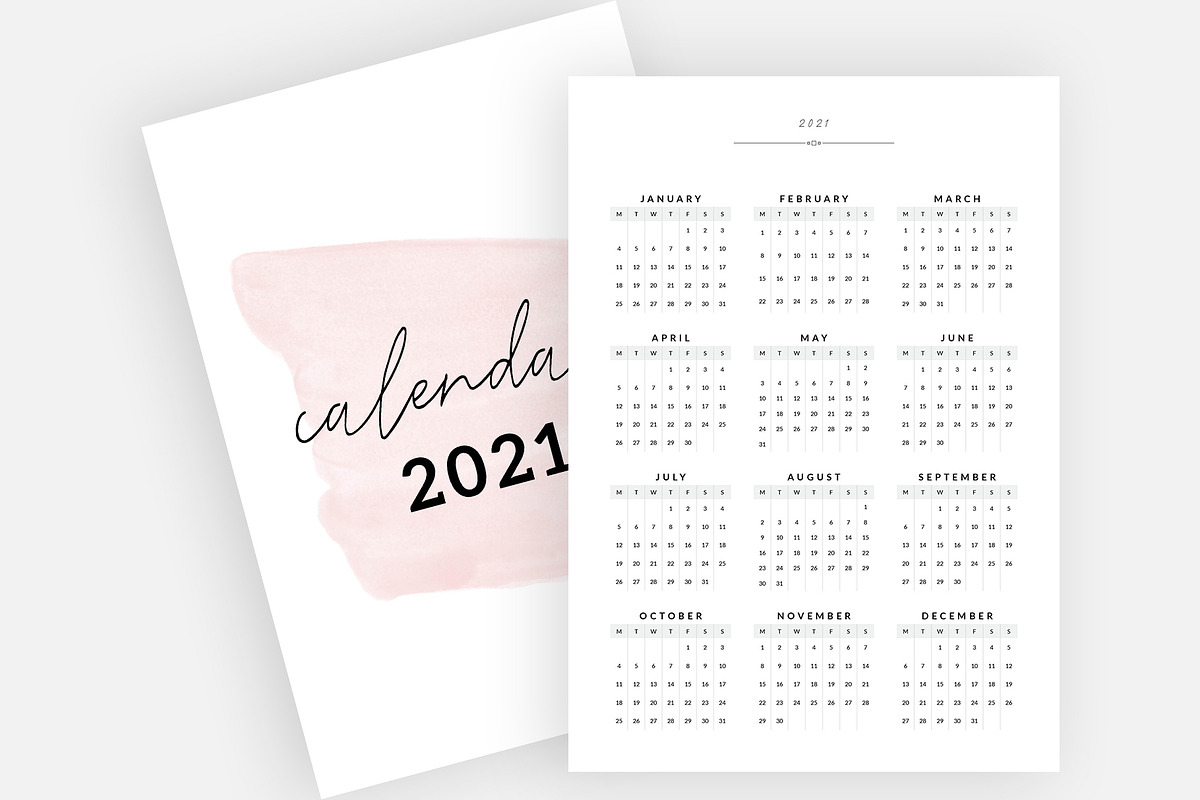 Calendar Template, a Stationery Template by Amit Debnath (Photo 3 of 4)