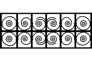 Ornamental Window Grill Designs, a Decorative Illustration by Designer_Momina (Thumbnail 13 of 17)