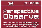 WHO'S NEXT font, a Font by weknow (Thumbnail 3 of 8)