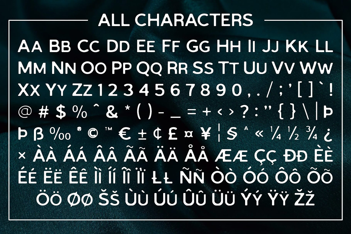 Branden Blur, a Sans Serif Font by Craft Supply Co. (Photo 8 of 8)