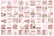 Ecommerce Pink Instagram Templates, a Social Media Template by Oh So Social Boutique (Thumbnail 2 of 5)