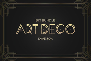 Art Deco Big Bundle • Save 30%, an Object Graphic by Olga Ryzychenko