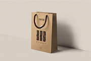 Paper Bag MockUp, a Packaging Mockup by megostudi0 (Thumbnail 2 of 7)