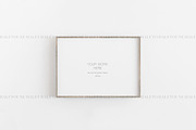 Customizable Wooden Frame Mockup, a Graphic by HALFTOUNE (Thumbnail 4 of 9)