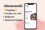 Nail Social Media Posts Templates, a Templates & Theme by GraphiCarola (Thumbnail 4 of 7)
