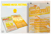 Summer Music Fest Flyer & Poster, a Flyer Template by The Design For Co. (Thumbnail 2 of 4)