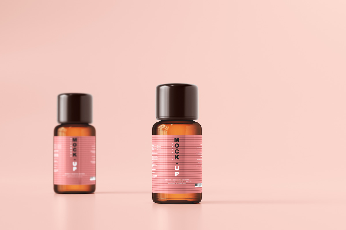250+ Cosmetic Branding Mockup Bundle, a Cups & Container Mockup by pmvch (Photo 154 of 273)