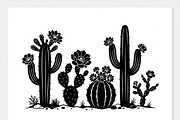 60 Desert Cactus Floral Silhouette, a Seasonal Illustration by Amazin_art (Thumbnail 18 of 35)