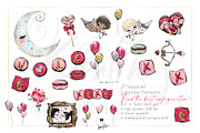 Valentine Love Couples Clipart PNG, a Seasonal Illustration by KaramfilaS (Thumbnail 8 of 12)
