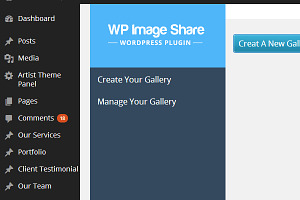 WP Image Share Plugin