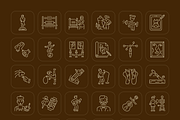 Artistic Icons Set, an Outline Icon by Prosymbols (Thumbnail 8 of 8)