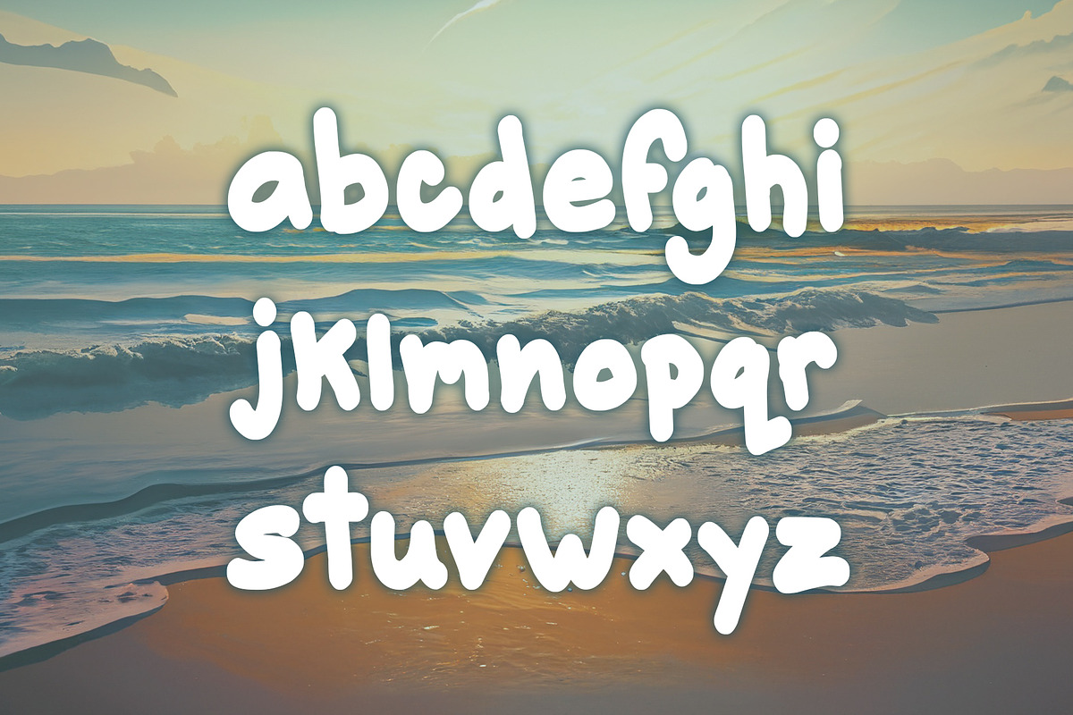 Roundique - Rounded Font, a Script Font by Fontastic Ventures (Photo 3 of 5)