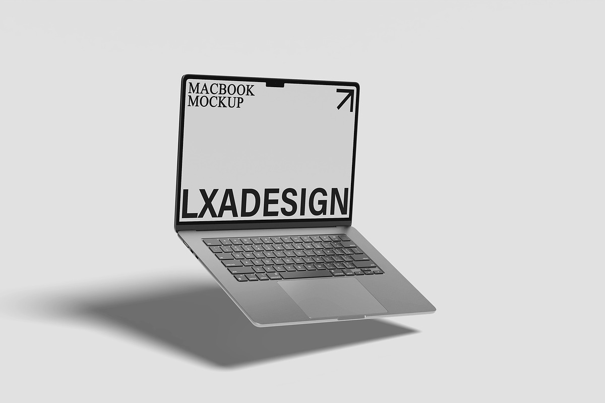 Laptop Mockups, a Mac Mockup by Lxadesign (Photo 2 of 9)