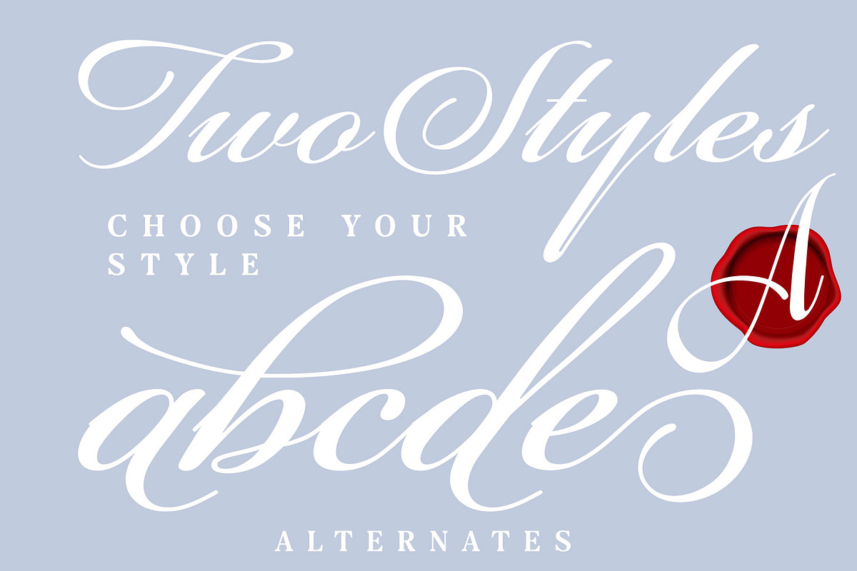 Winter Fonts Bundle, a Script Font by Andfonts (Photo 6 of 8)